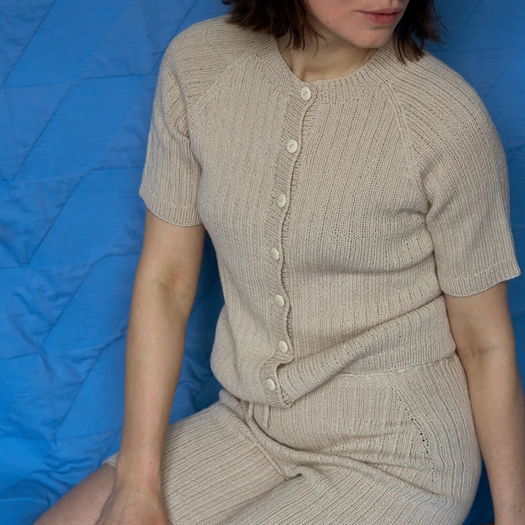 AGERSØ CARDIGAN fra Kit Couture